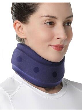 Velpeau Neck Brace for Neck Pain and Support - Soft Cervical Collar size medium.